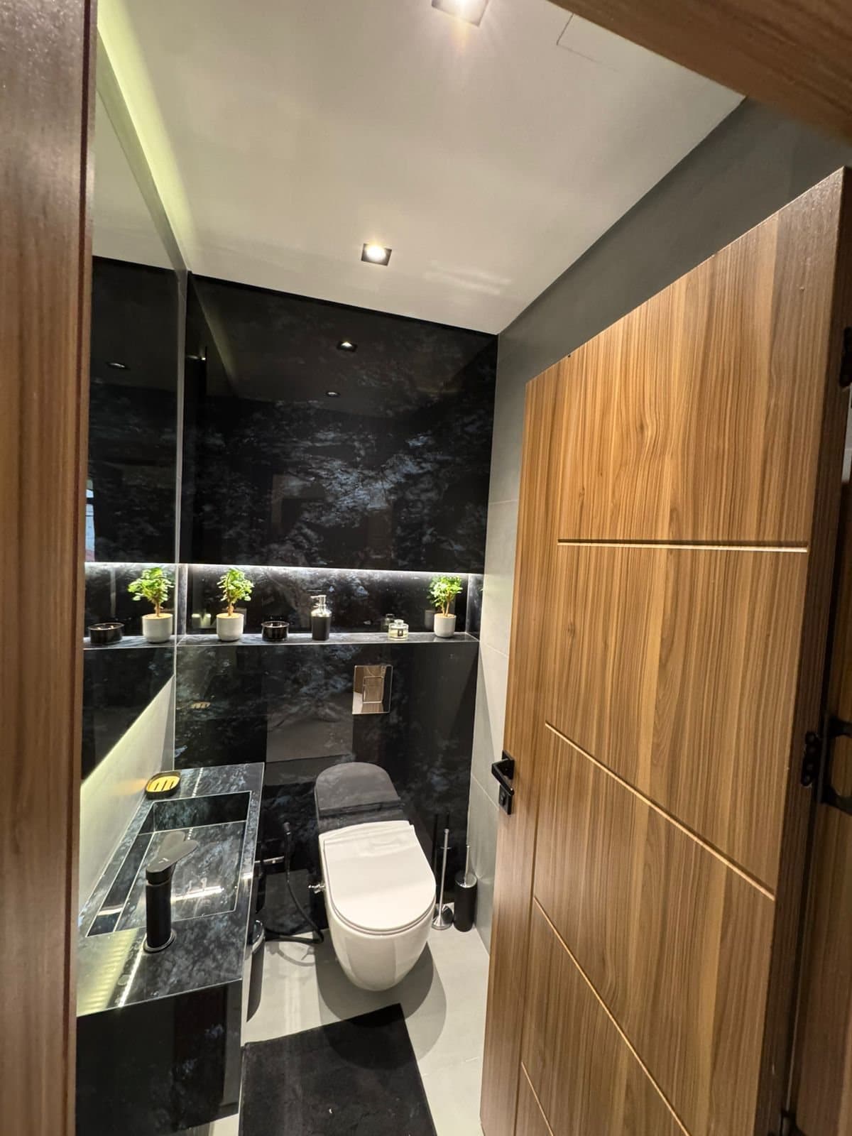Residence 101 — guest powder room 2