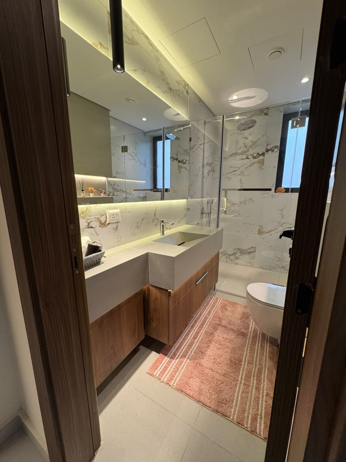 Residence 101 — master bathroom 1
