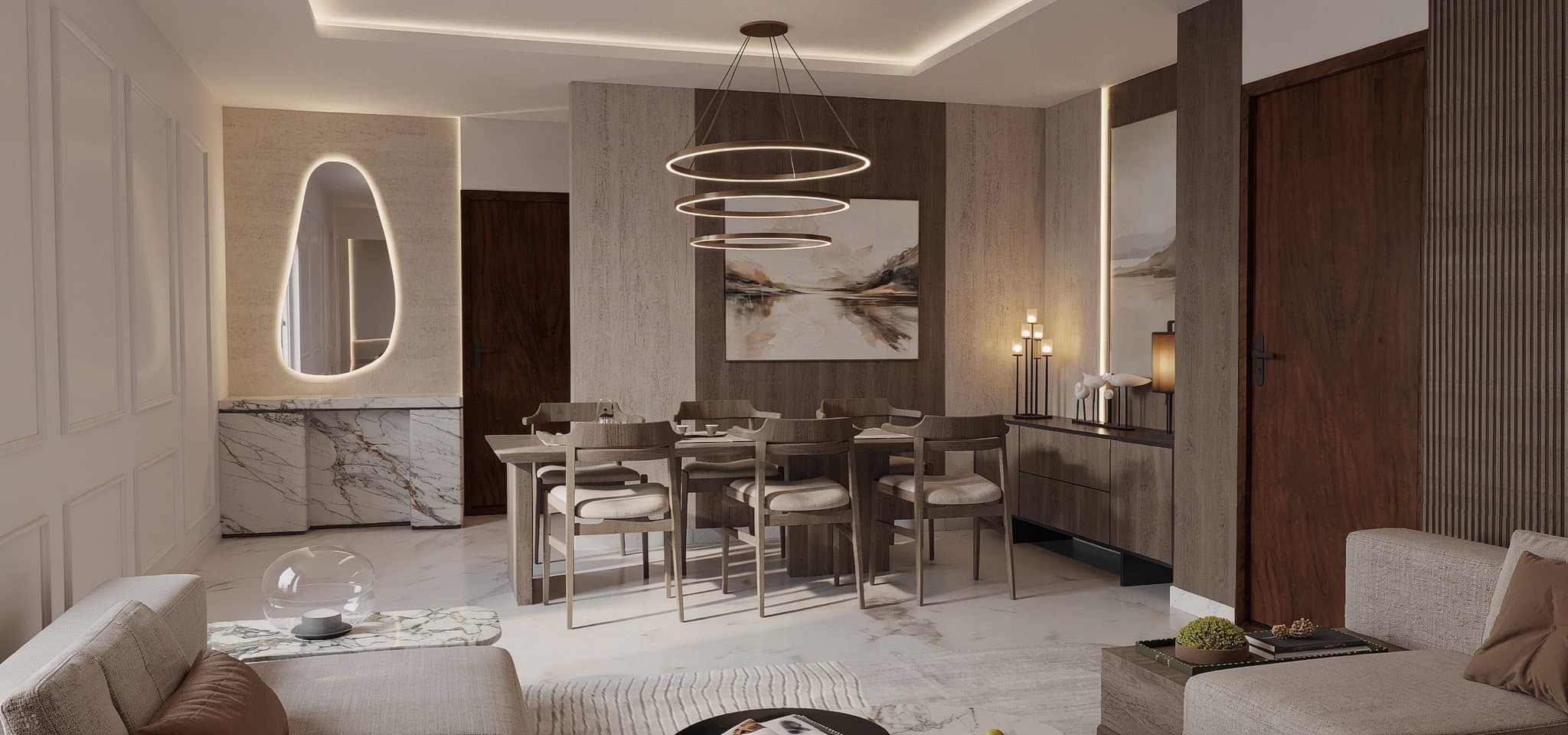 Residence 102 — Dining Area