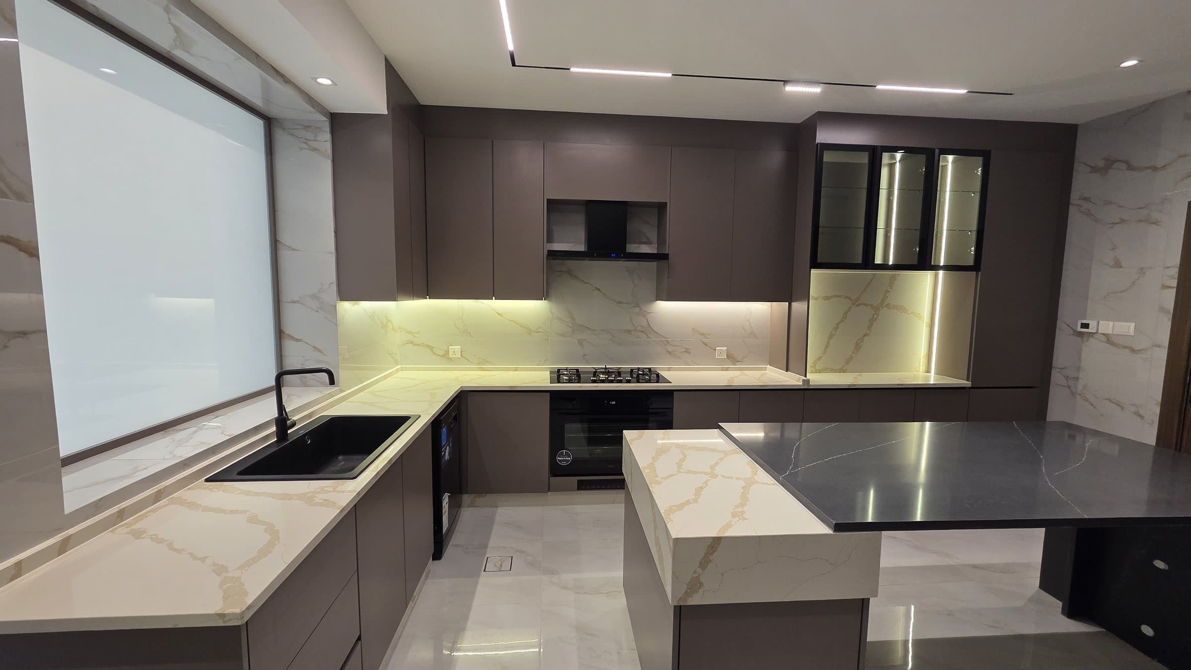Residence 102 — Kitchen from side