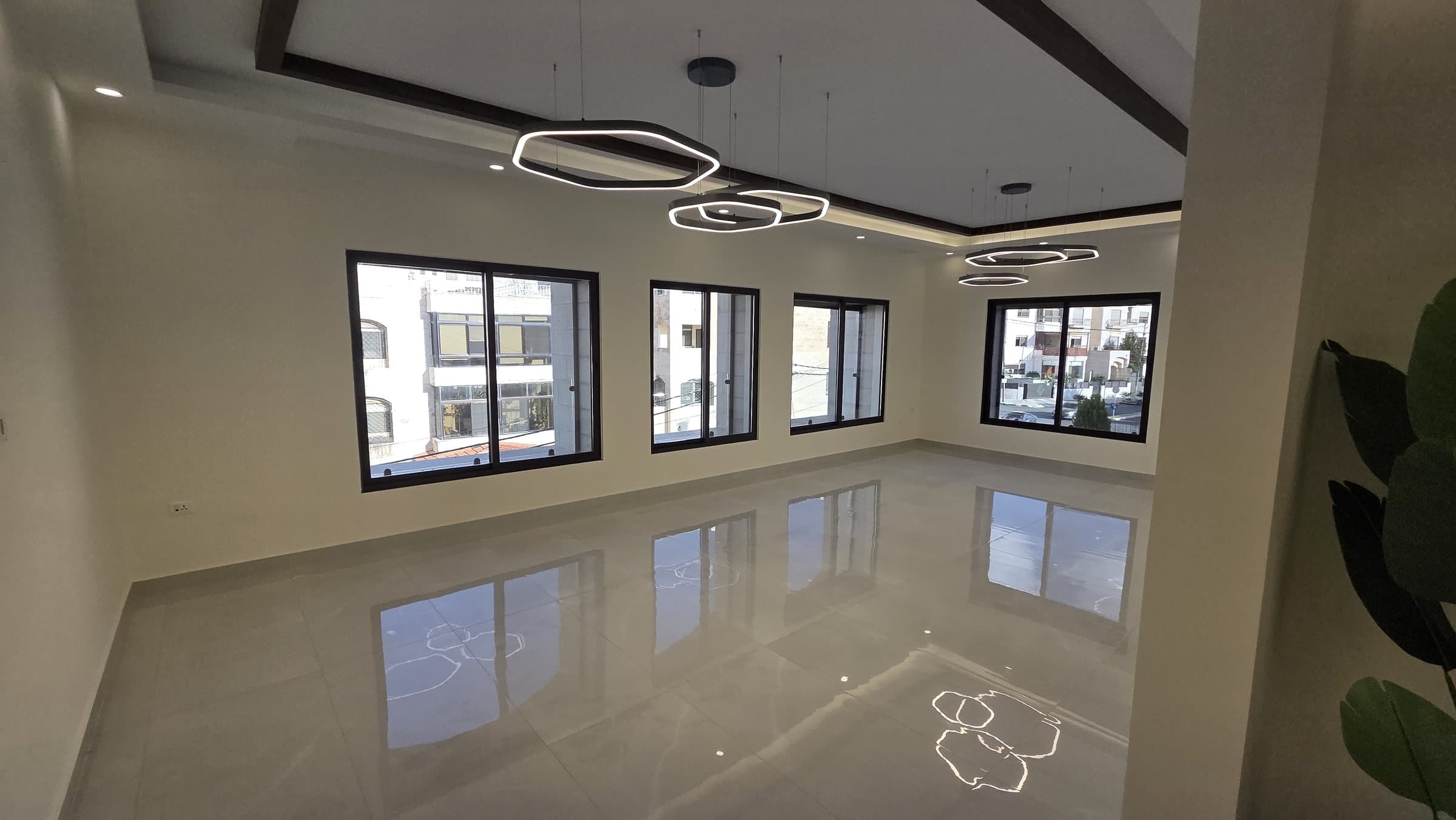 Residence 201 — Guest Salon and Dining Area