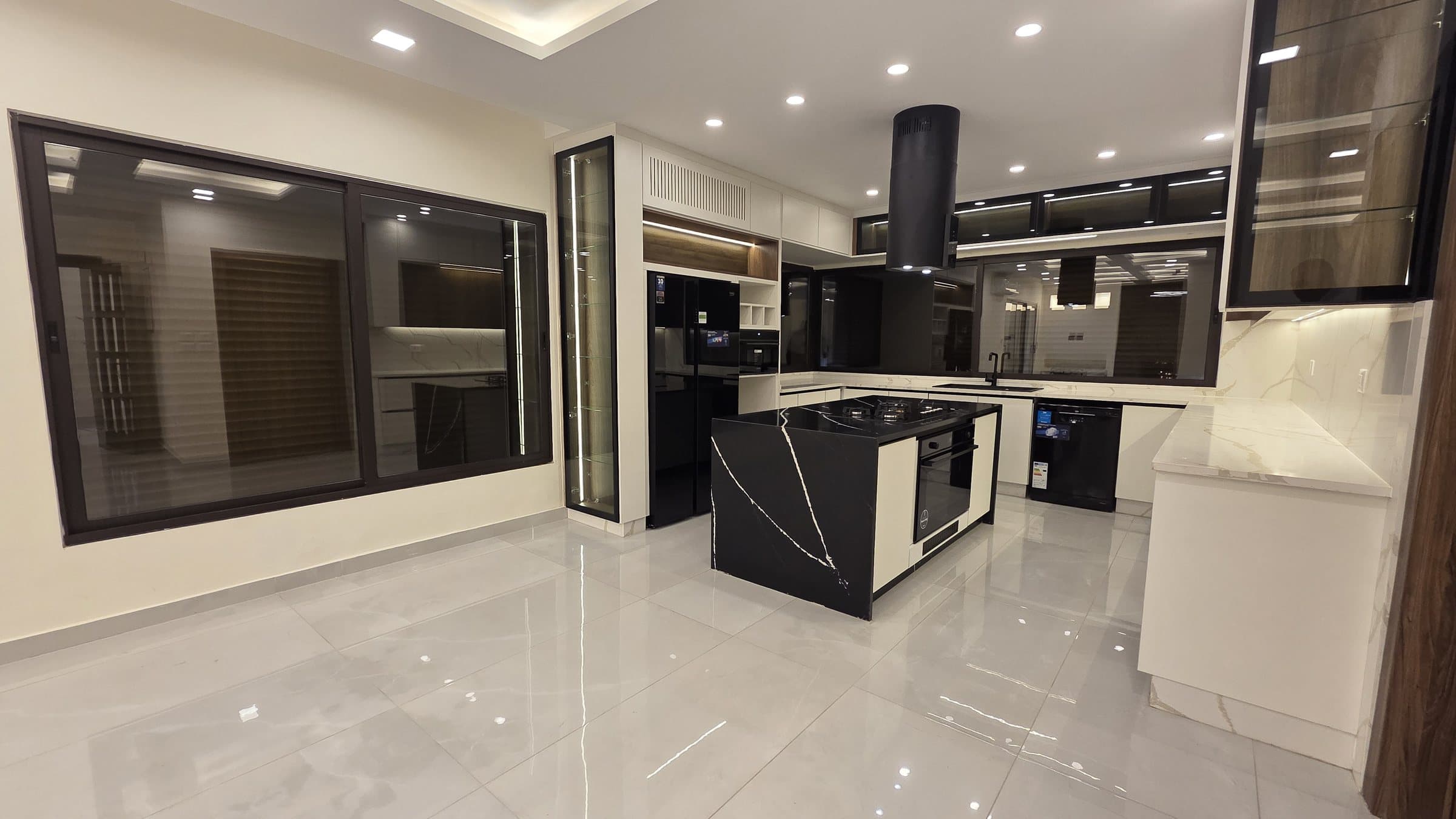 Residence 201 — Kitchen Windows closed