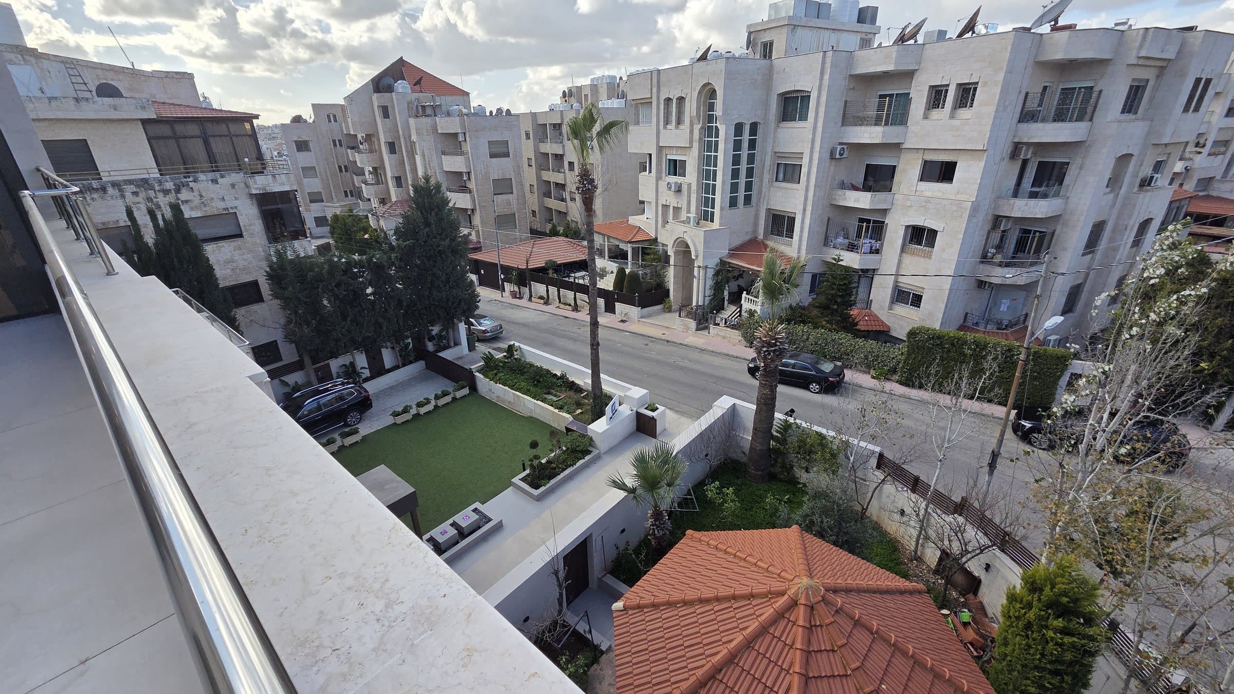 Residence 201 — Terrace View downwards