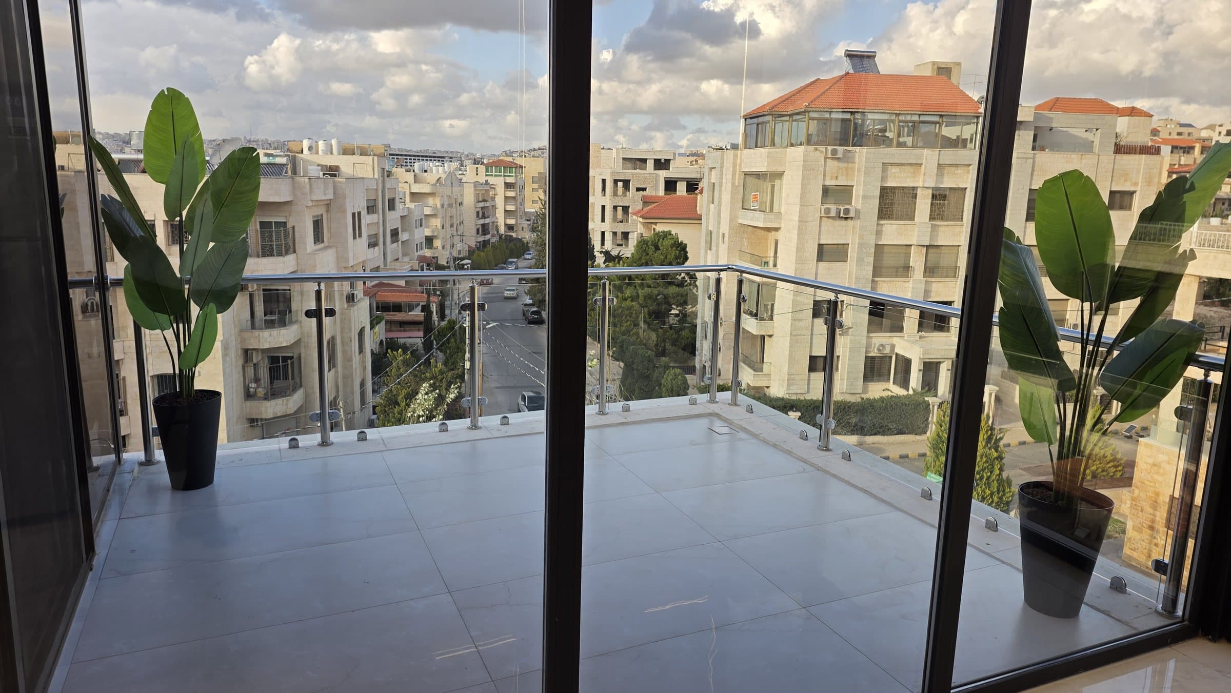 Residence 301 — Terrace Area from inside